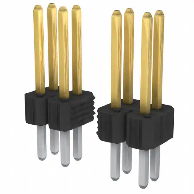 93216-166HLF Amphenol ICC (FCI)  Embases à broches mâles